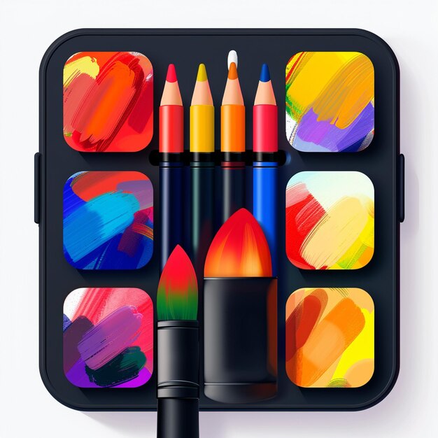 Creative Icon Set Titles for Mobile App Designs