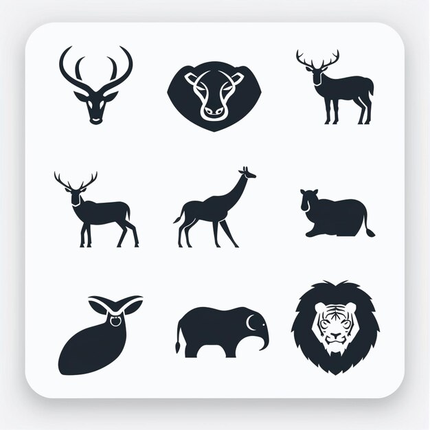 Creative Icon Set Titles for Mobile App Designs