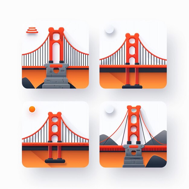 Creative Icon Set Titles for Mobile App Designs