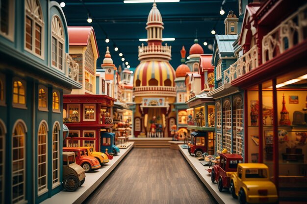 Creative And Imaginative Toy Store Generative AI