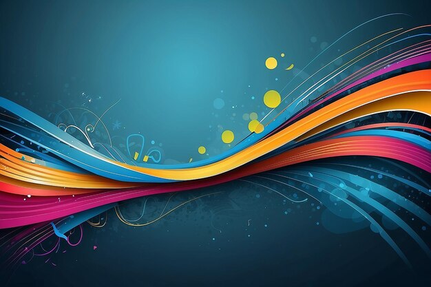 Creative Lines Background Material Vector