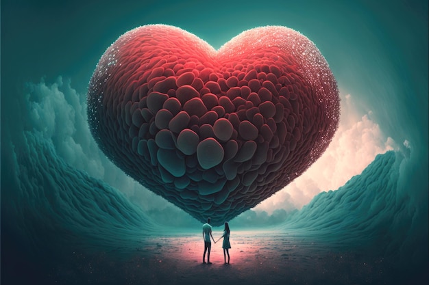 Creative Love concept Generative AI