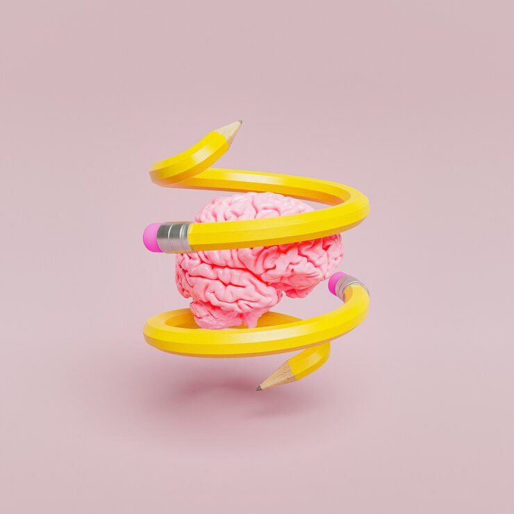Photo creative mind concept