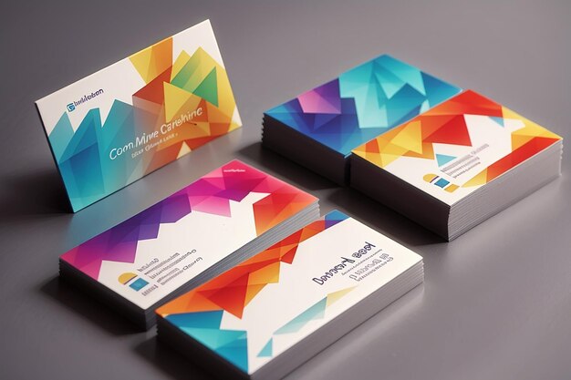 Creative modern name card business card design