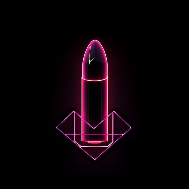 Creative Neon Line Symbols and Icon Designs Featuring Simple Minimalist and Modern Aesthetic Style