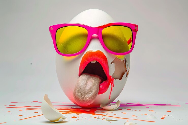 फोटो creative photos and designs of egg
