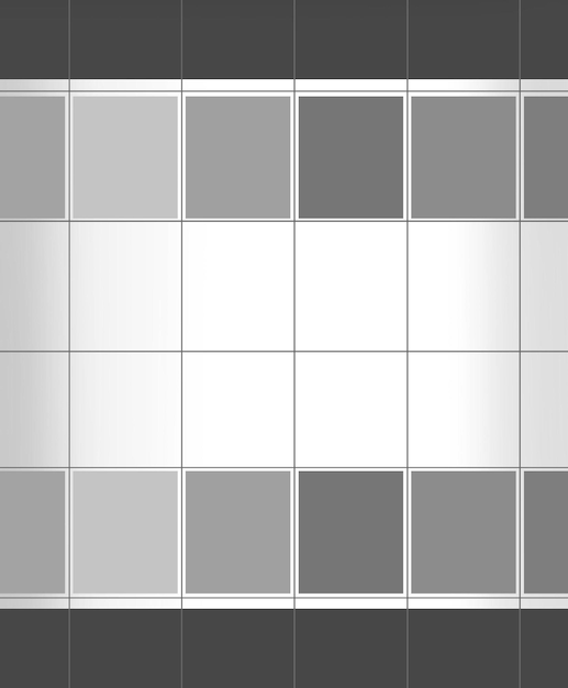 creative picture frame illustration artistic text or images placeholder mock up black and white template