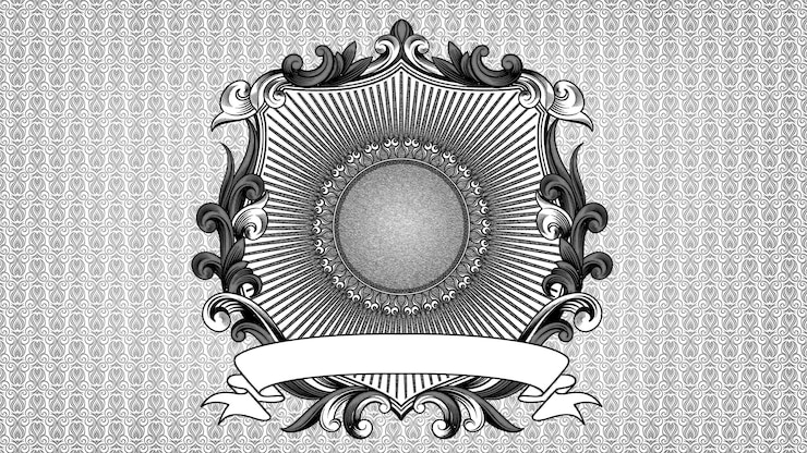 फोटो creative picture frame illustration artistic text or images placeholder mock up template pencil drawn sketch illustration