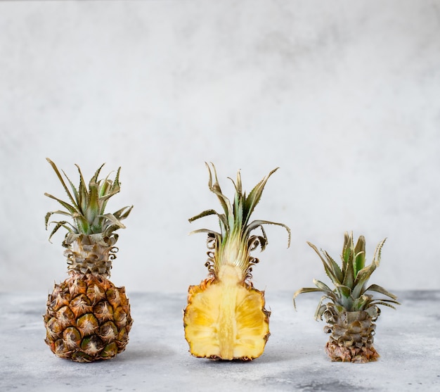 Creative pineapple layout