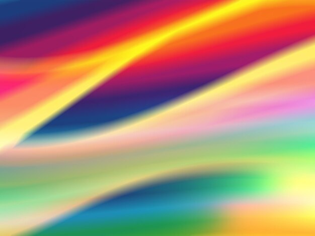 Photo creative rainbow stripes coloured background