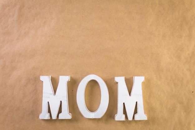 Photo creative recycled paper craft for mothers day.