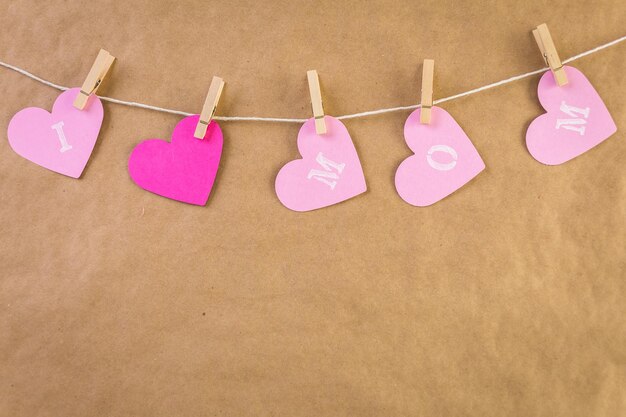 Creative recycled paper craft for Mothers Day.