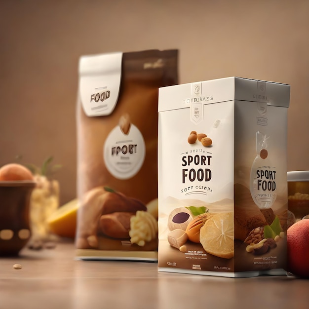 Creative Sport Food Packaging Concept