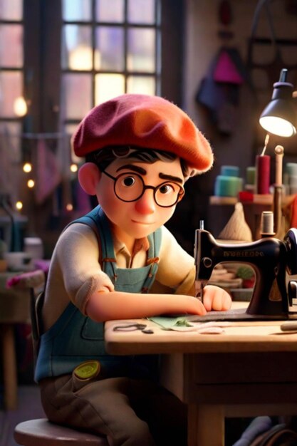 Creative Stitches A Young Seamstress PixarInspired cartoon workshop