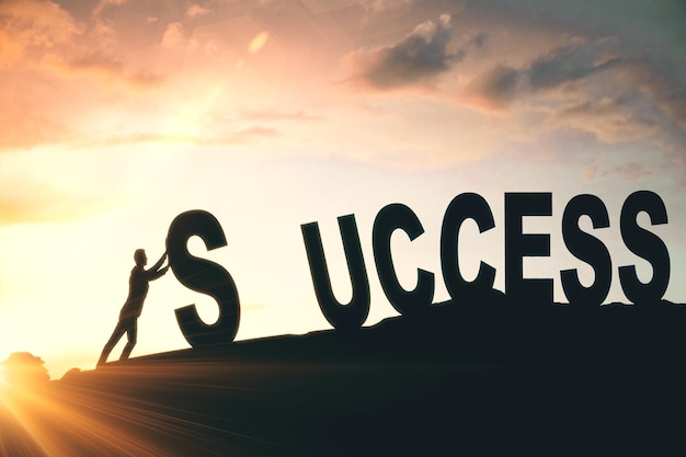 Creative success background