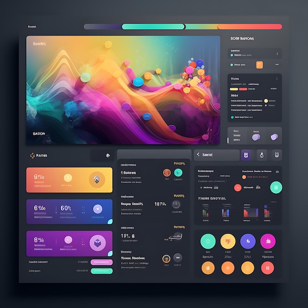 Creative user interface kit concepts