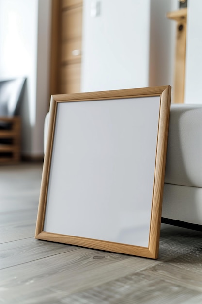 Creative Vertical Frame Mockup with Empty Space