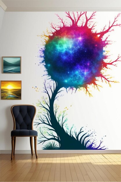 Foto sfondo creativo sfondo stile semplice illustrazione colorata arte astratta banner forma