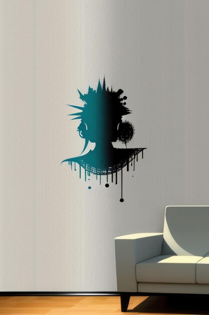 Photo creative wallpaper background simple style illustration colorful abstract art banner shape