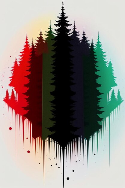 Photo creative wallpaper background simple style illustration colorful abstract art banner shape