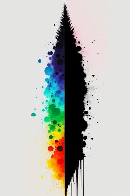 Foto sfondo creativo sfondo stile semplice illustrazione colorata arte astratta banner forma