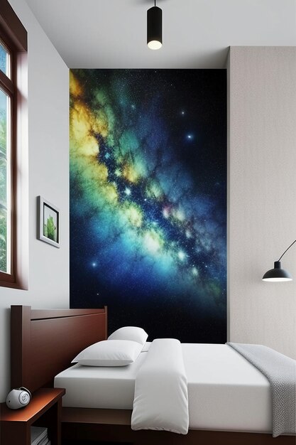 Foto sfondo creativo sfondo stile semplice illustrazione colorata arte astratta banner forma