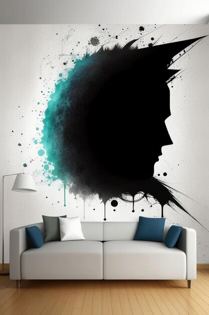 Foto sfondo creativo sfondo stile semplice illustrazione colorata arte astratta banner forma