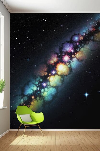 Foto sfondo creativo sfondo stile semplice illustrazione colorata arte astratta banner forma