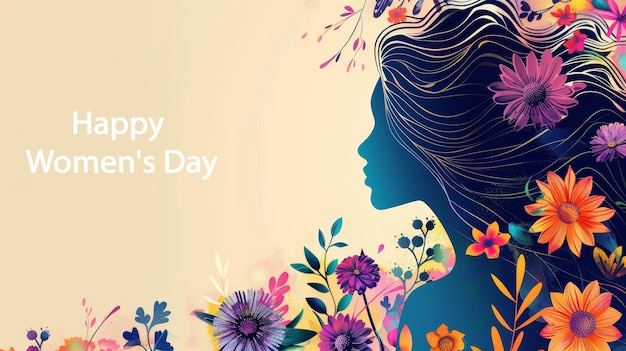 Creative womans day background