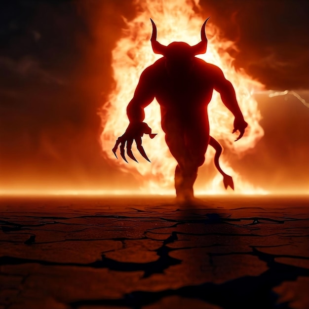 The Creature of Fire on Judgment Day