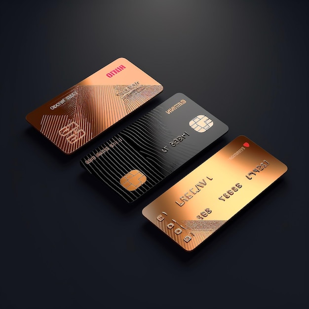 Photo credit card design