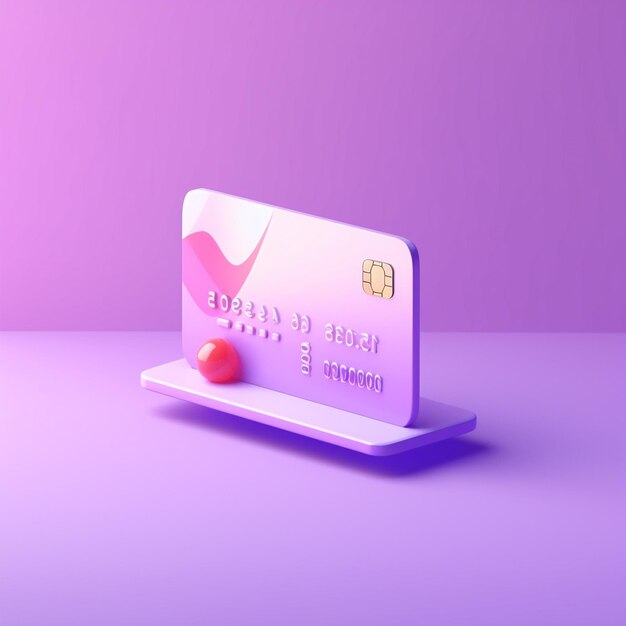 Photo credit card design