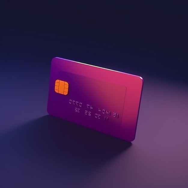 Photo credit card design
