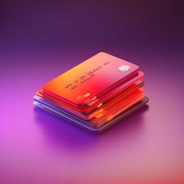 Photo credit card design