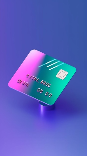 Foto progettazione di carte di credito