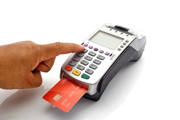 Credit card machine