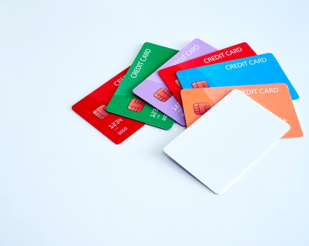 Credit cards of different banks