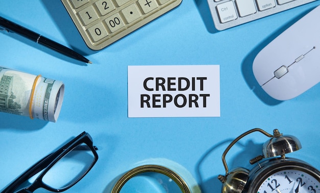 Credit Report with a business objects