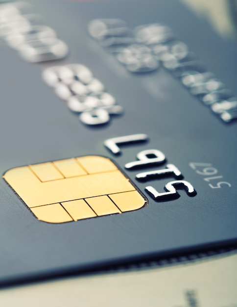 Creditcard microchip