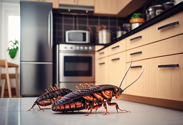 Foto creepy crawlies generatieve ai