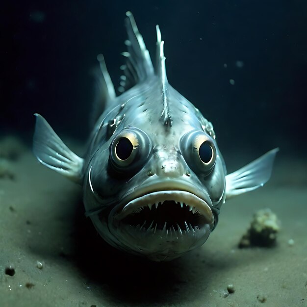 creepy fish AI