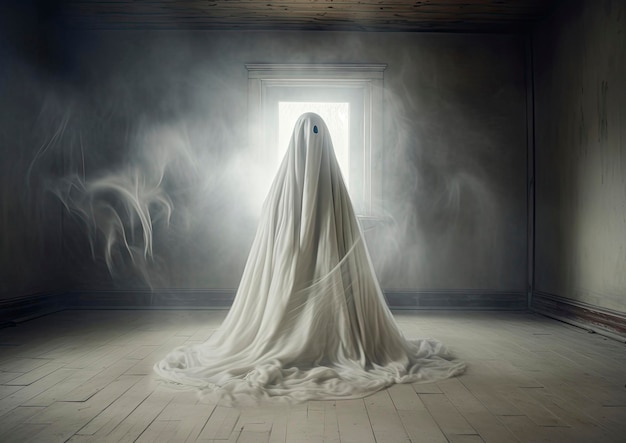 A creepy ghost