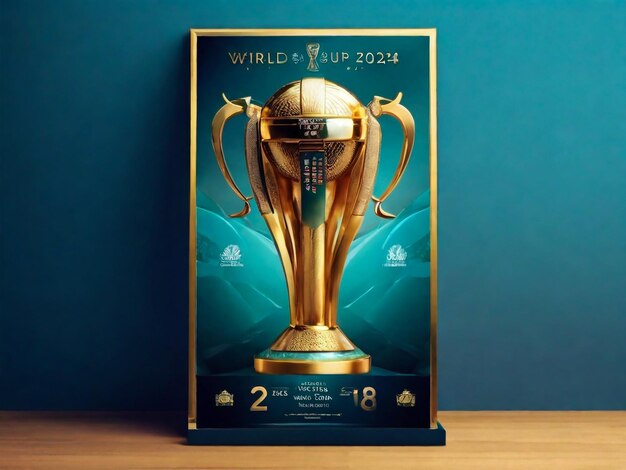 cricket trofee 3d rendering illustratie