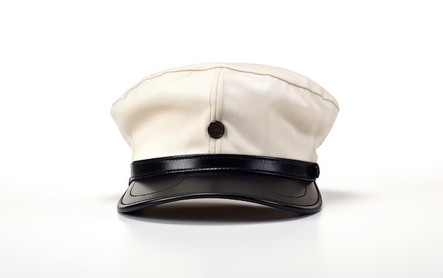 cricket umpire hat on white background