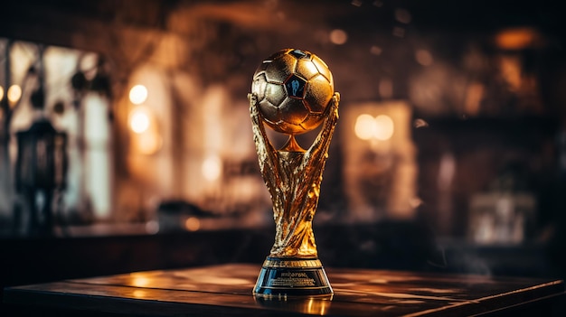 크리켓 월드컵 2023 트로피 고립 된 배경 3d 렌더링 일러스트레이션
