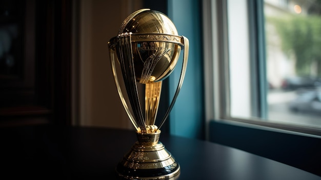 Cricket World Cup Trophy Generatieve Ai