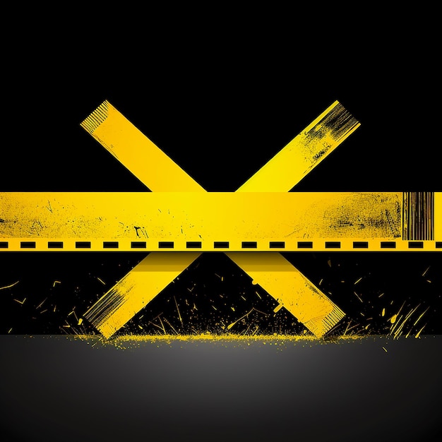 Crime Line Tape Police Danger Caution Vector