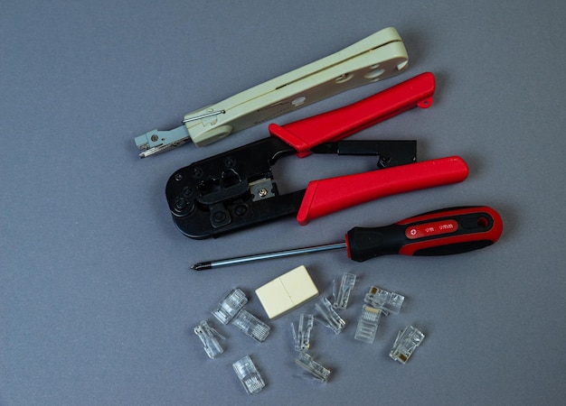 Photo crimp tool for crimping with many connectors