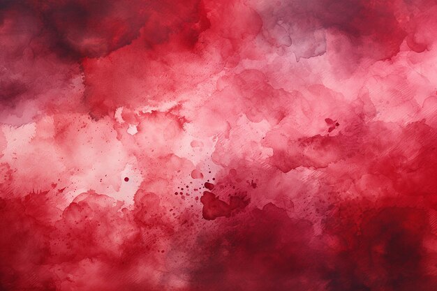 Crimson Watercolor