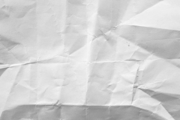Photo crinkly paper texture white